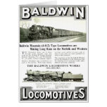 Baldwin Steam  Locomotive Works Greeting Cards