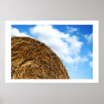 Bale of straw poster