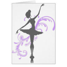 Balerina Greeting Cards