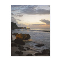 Bali beach view post card