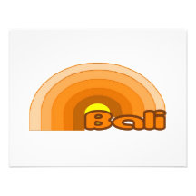 Bali, Indonesia Custom Invitation
