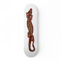 BALI lizard red Custom Skate Board