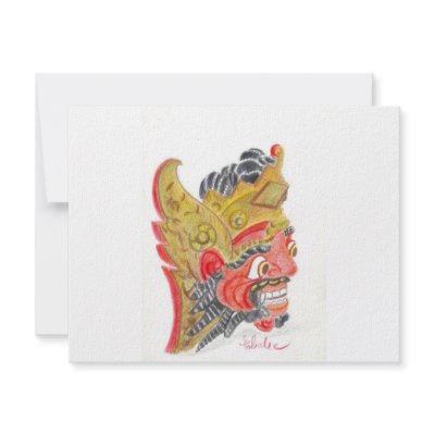 Bali mask by ElenaMalec