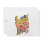 Bali mask invitations