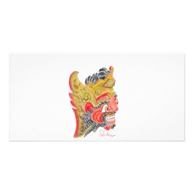 Bali mask by ElenaMalec