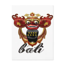 Balinese Barong Indonesia Souvenir Post Cards