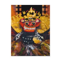 Balinese Barong Postcard