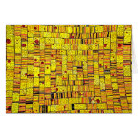 Balinese Glass Tile Art - Yellow