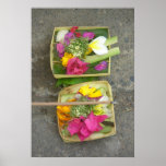 Balinese Offering Baskets posters