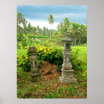 Balinese Rice Field Shrines