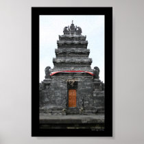 Balinese Temple Poster