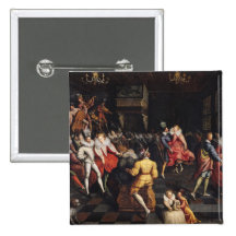 Ball at the Court of Valois Buttons