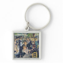 Ball at the Moulin de la Galette, 1876 Key Chain