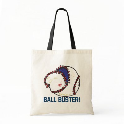 Ball Buster Tote Bags by SportsArena