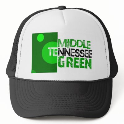 Ball Cap Hats by MiddleTNGreen