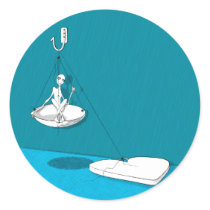 ballast round sticker
