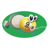 ballbreaker oval sticker