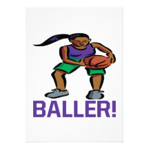 Baller Custom Invitation
