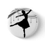 Ballerina: All Wet Pinback Button