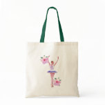 Ballerina and Hibiscus Bag