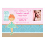 Ballerina Birthday Party Invitation
