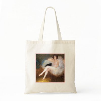 Ballerina & Black Cat Bags by VintagePets