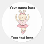 Ballerina Bunny Sticker