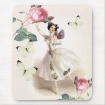 Ballerina Fairy Mouse Pads