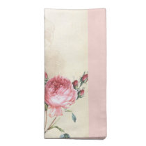 Ballerina Fairy with pink borders napkins