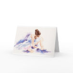 Ballerina - Fine Art Greetings Card