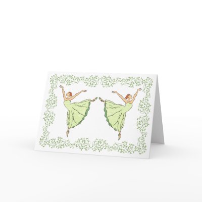 Ballerina Grace Birthday Card by tutusweet