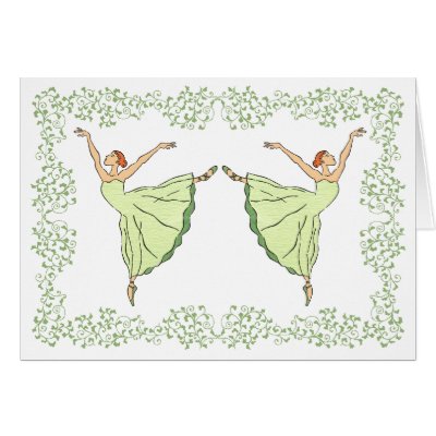 Ballerina Grace Card by tutusweet