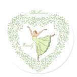 Ballerina Grace en Pointe Stickers
