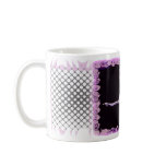 Ballerina Grande Jete Polka Dot Background Mug