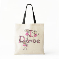 Ballerina I Dance T-shirts and Gifts Canvas Bag