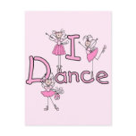 Ballerina I Dance T-shirts and Gifts Post Card