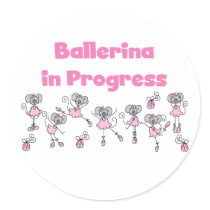Ballerina in Progress T-shirts and Gifts