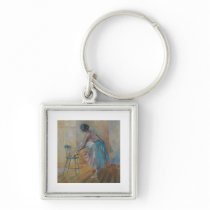 Ballerina in Watercolour Keychain