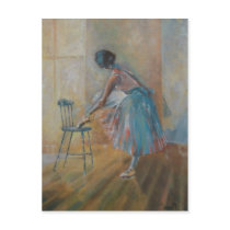 Ballerina in Watercolour  Post Card