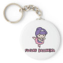 Ballerina keychains