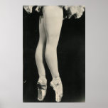 BALLERINA LEGS POSTER posters