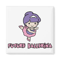 Ballerina Fridge Magnets