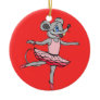 Ballerina Mouse Christmas Ornament