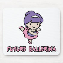 Ballerina Mouse Pad