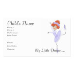 Ballerina Mummy/Daddy Cards business cards
