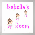 Ballerina Personalised Print