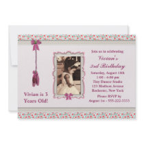 Ballerina Pink Photo Birthday Party
