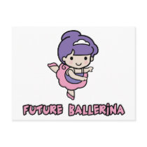 Ballerina Postcard