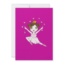 Ballerina Princess Cherry™ Invitation