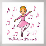 Ballerina Princess Poster